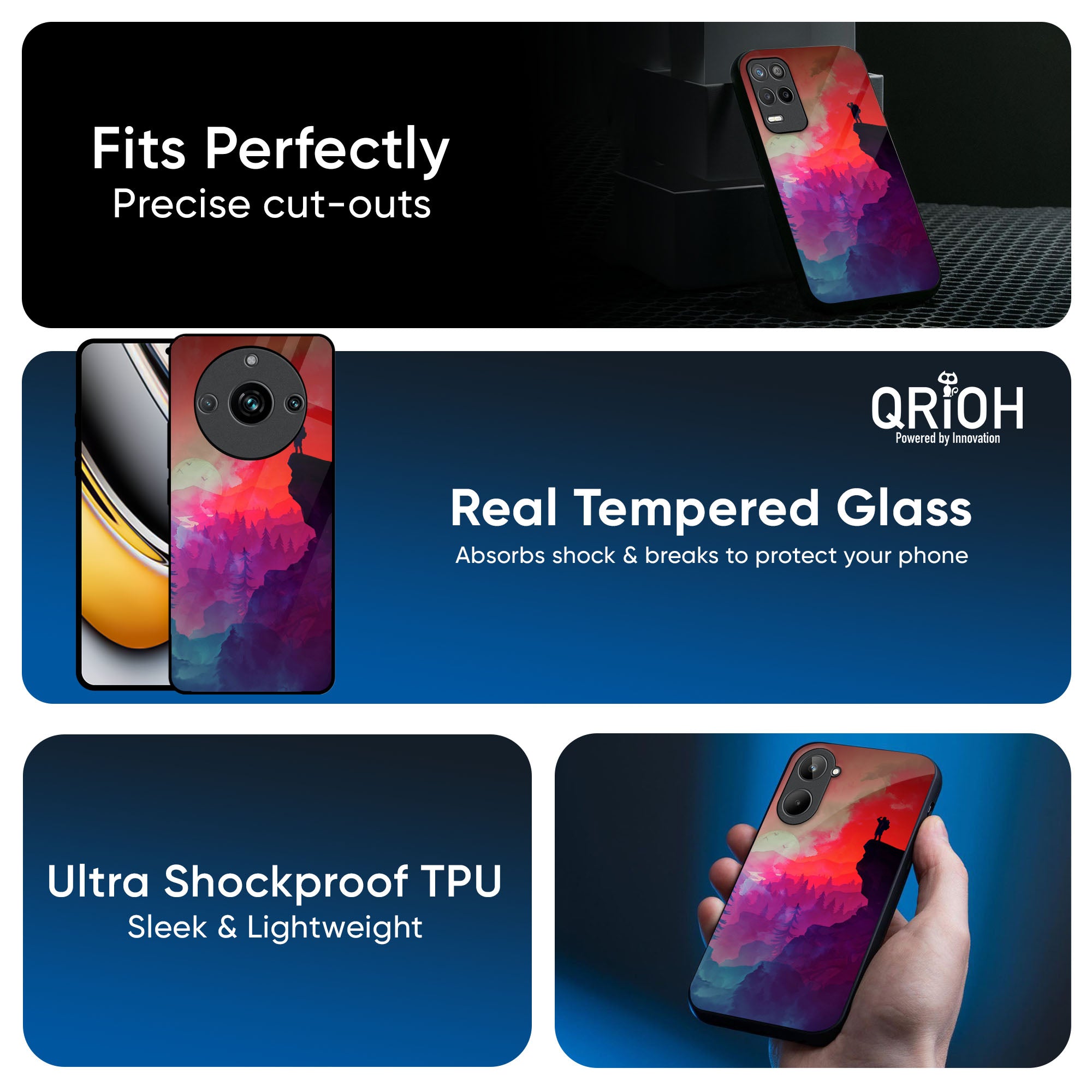 Dream So High Glass Case For Realme 13 5G