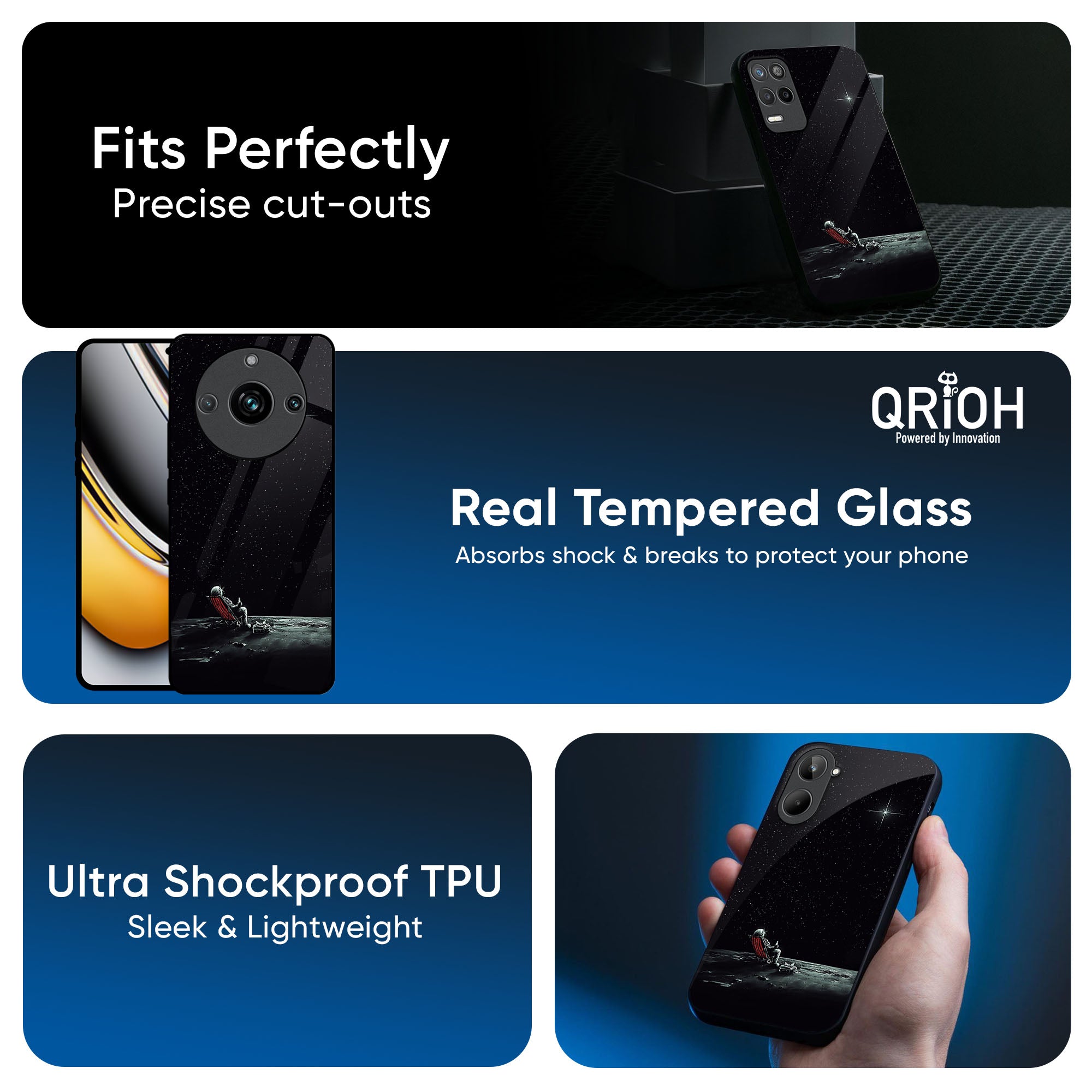 Relaxation Mode On Glass Case For Realme 13 Pro Plus 5G