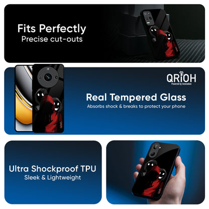Shadow Character Glass Case for Realme 13 5G