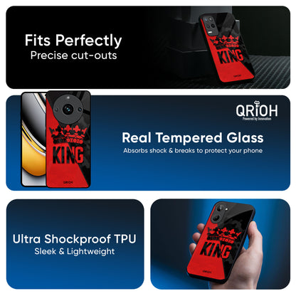 I Am A King Glass Case for Realme 13 5G