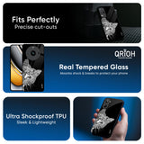 Kitten Mandala Glass Case for Realme GT7 Pro