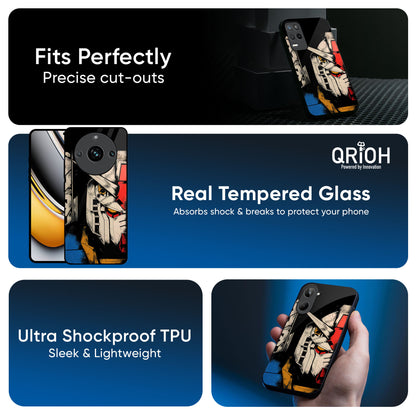 Transformer Art Glass Case for Realme 13 5G
