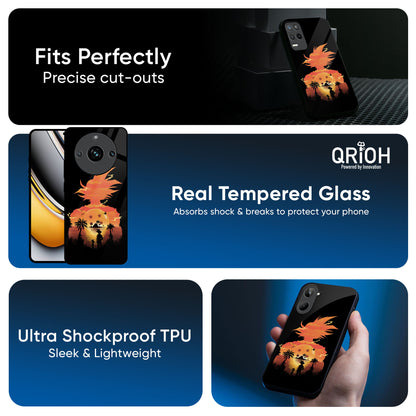 Japanese Paradise Glass Case for Realme 13 5G