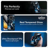 Cloudy Dust Glass Case for Realme 13 Pro Plus 5G
