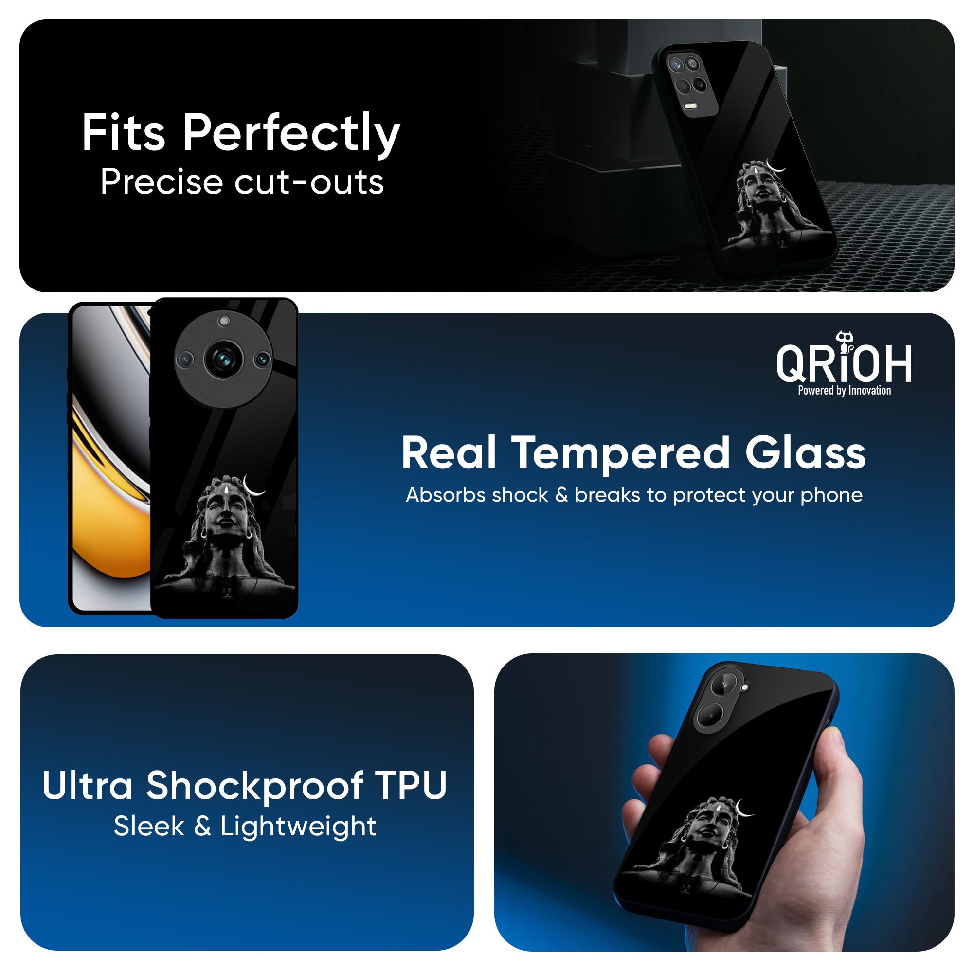 Adiyogi Glass Case for Realme GT7 Pro