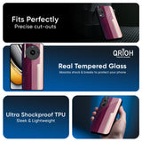 Brush Stroke Art Glass Case for Realme GT7 Pro