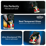 Astronaut on Mars Glass Case for Realme 13 Plus 5G