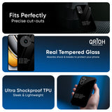 Black Soul Glass Case for Realme 13 Pro Plus 5G