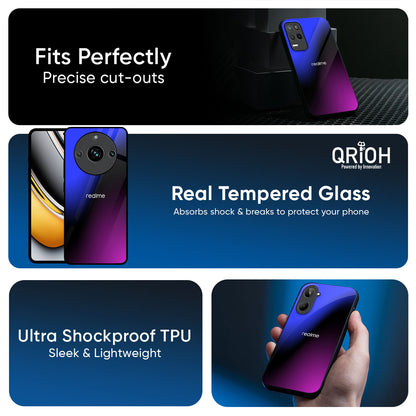 Viola Gradient Glass Case for Realme GT7 Pro