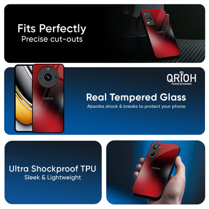 Red Garnet Glass Case for Realme GT7 Pro