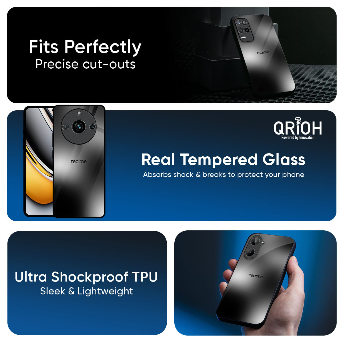 Blackspot Glass Case for Realme GT7 Pro