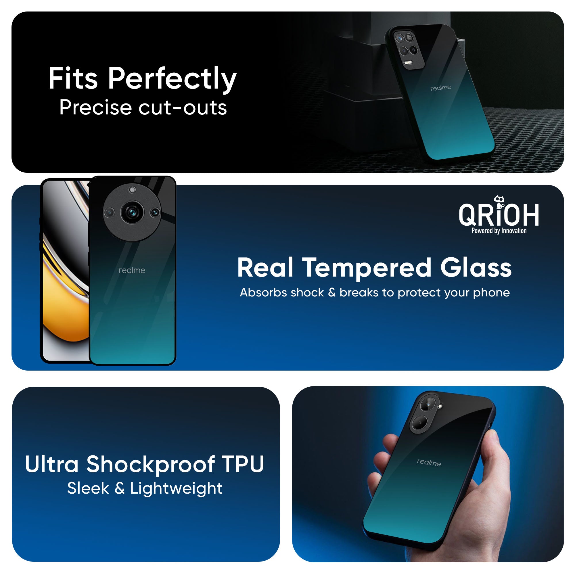 Ultramarine Glass Case for Realme 13 5G