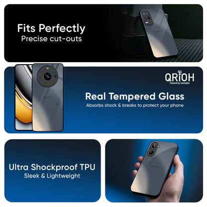Metallic Gradient Glass Case for Realme 13 Plus 5G
