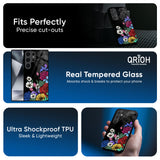 Rose Flower Bunch Art Glass Case for Samsung Galaxy A56 5G