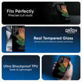 Colorful Leaves Glass Case for Samsung Galaxy S25 5G