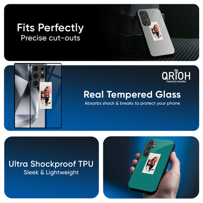 Bape Luffy Glass Case for Samsung Galaxy A16 5G