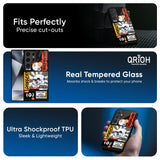 Galaxy Edge Glass Case for Samsung Galaxy S25 5G