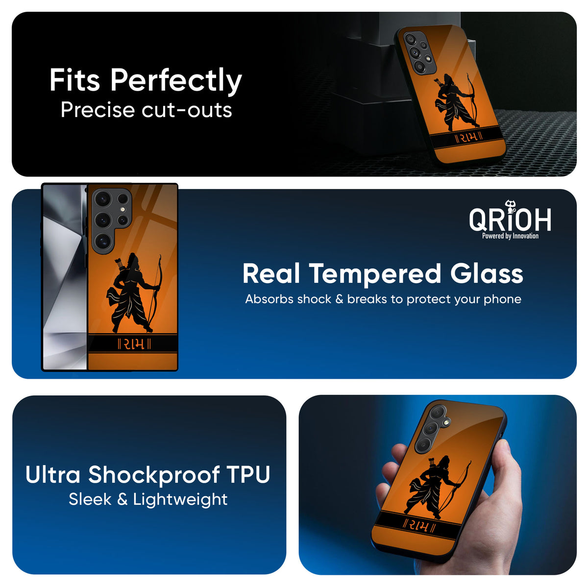 Halo Rama Glass Case for Samsung Galaxy S25 Plus 5G