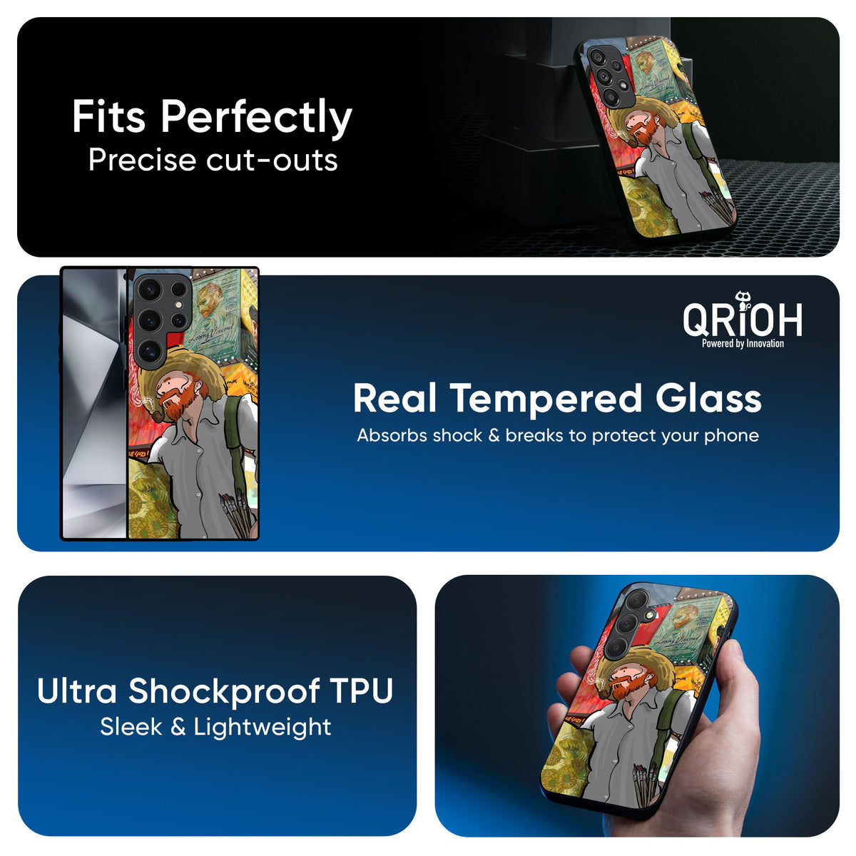 Loving Vincent Glass Case for Samsung Galaxy A16 5G