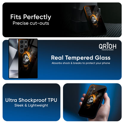 Ombre Krishna Glass Case for Samsung Galaxy A16 5G