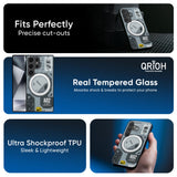 Modern Technology Glass Case for Samsung Galaxy M34 5G