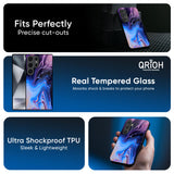 Psychic Texture Glass Case for Samsung Galaxy S25 5G