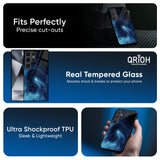 Dazzling Ocean Gradient Glass Case For Samsung Galaxy S25 5G