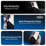 Marble Collage Art Glass Case For Samsung Galaxy S25 5G