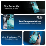 Sea Water Glass Case for Samsung Galaxy S25 5G
