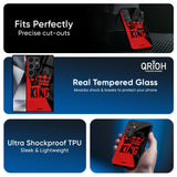 I Am A King Glass Case for Samsung Galaxy S25 5G