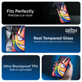 Monkey Wpap Pop Art Glass Case for Samsung Galaxy S25 5G