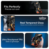 Lava Explode Glass Case for Samsung Galaxy A36 5G