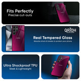 Pink Burst Glass Case for Samsung Galaxy A36 5G