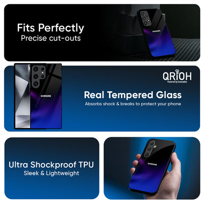 Black Onyx Glass Case for Samsung Galaxy A26 5G