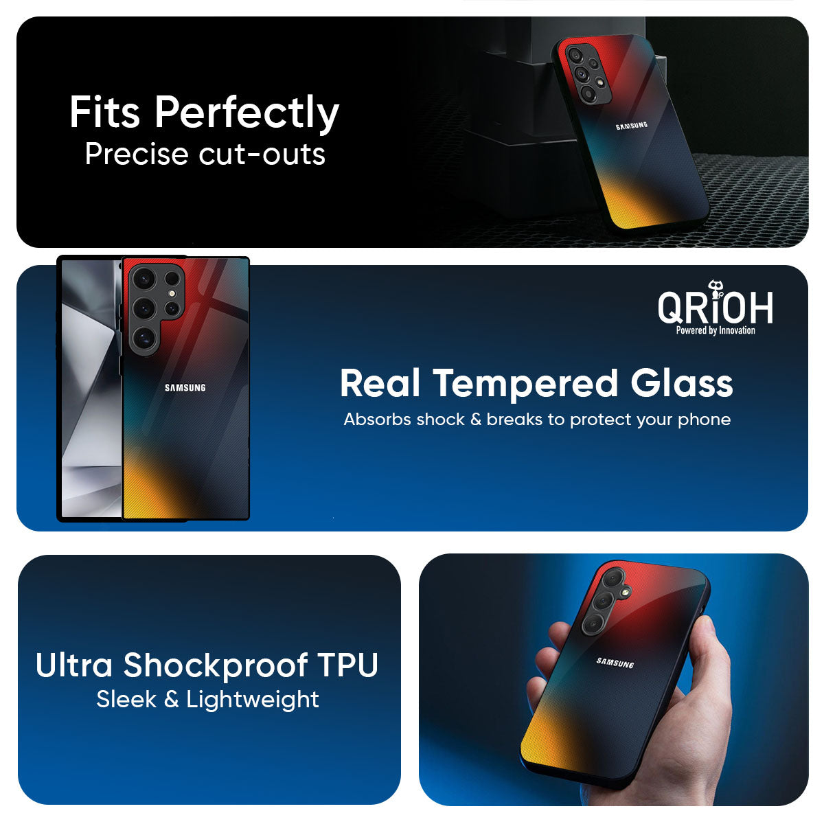 Prismatic Glass Case for Samsung Galaxy A56 5G