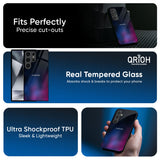 Pink Smudge Glass Case for Samsung Galaxy A56 5G