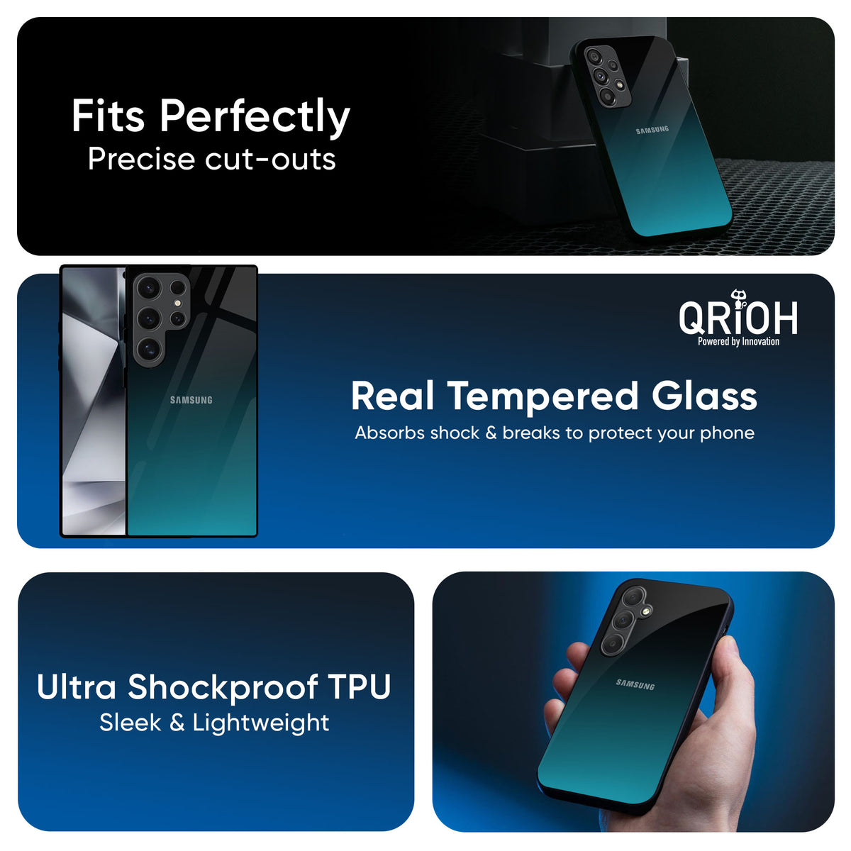 Ultramarine Glass Case for Samsung Galaxy A56 5G