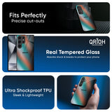 Melted Emerald Glass Case for Samsung Galaxy A56 5G