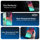 Colorful Aura Glass Case for Vivo X200 5G