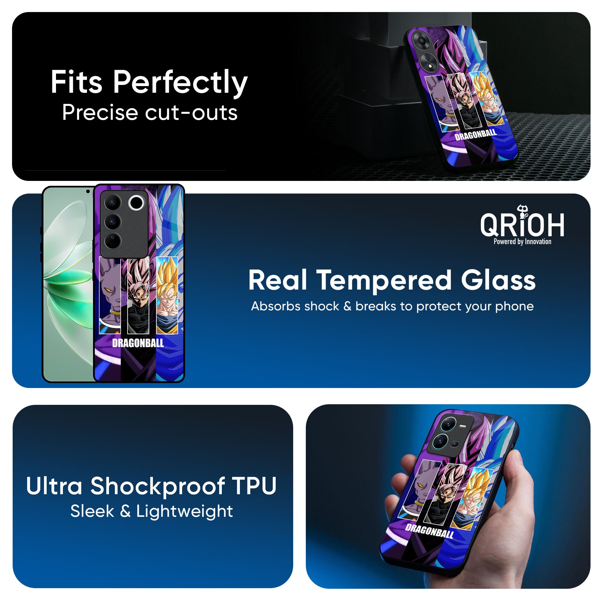 DGBZ Glass Case for IQOO Z9s Pro 5G