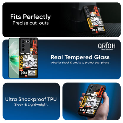 Galaxy Edge Glass Case for IQOO 13 5G