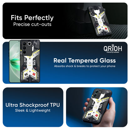 Car Enthusiast Glass Case for Vivo V20 Pro