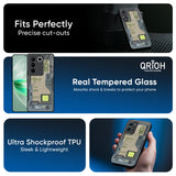 Art Station Glass Case for Vivo Y15s