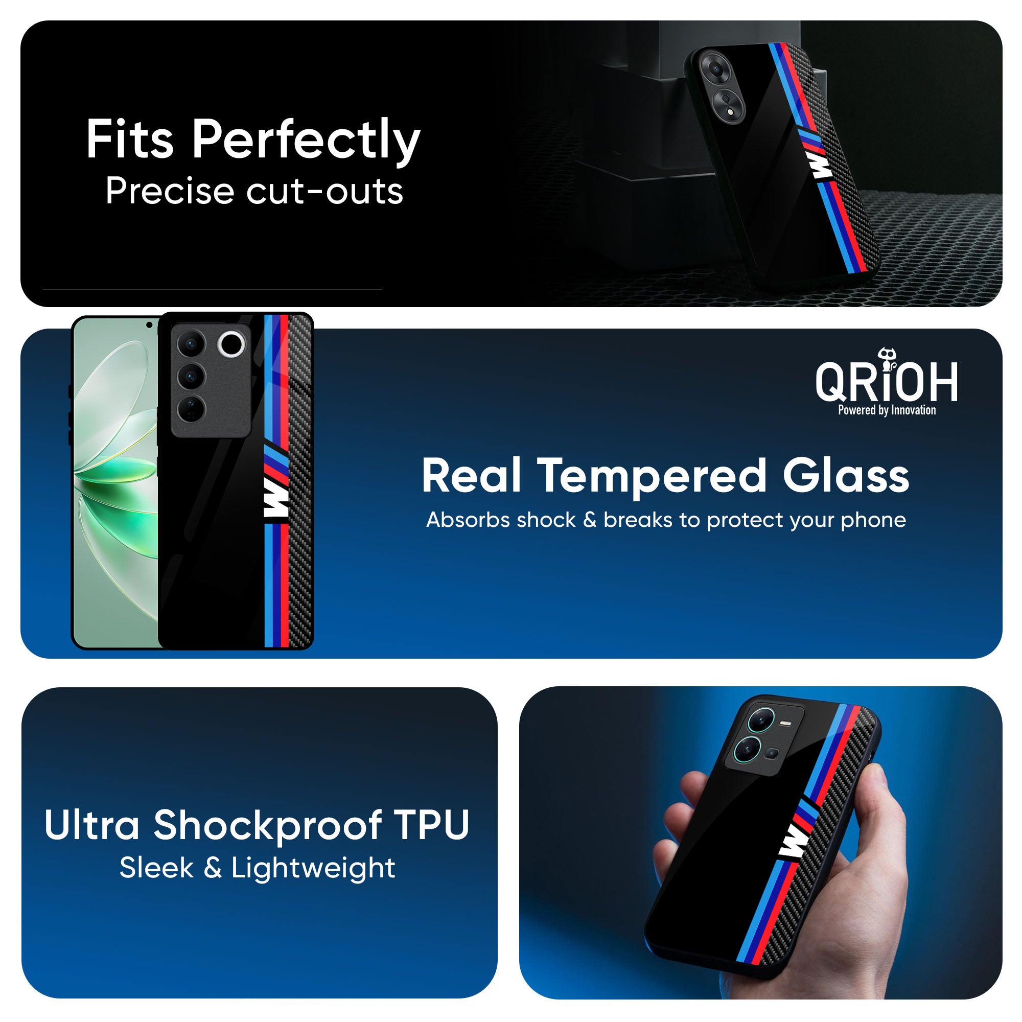 Automotive Art Glass Case for Vivo T2 Pro 5G