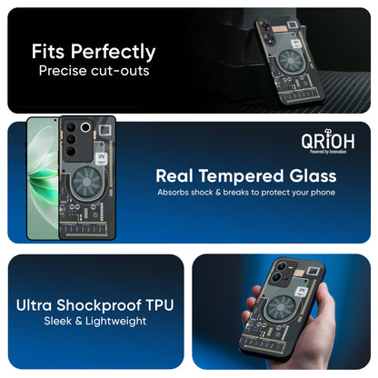 Motherboard Circuit Glass Case for Vivo V20 Pro