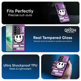 Code with Smile Glass Case for Vivo V23e 5G