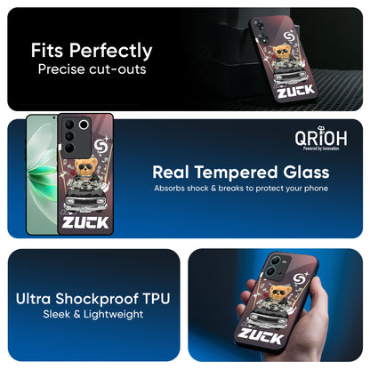 Money Madness Glass Case for Vivo X50 Pro