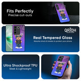 Gangsta Bear Glass Case for Vivo V30e