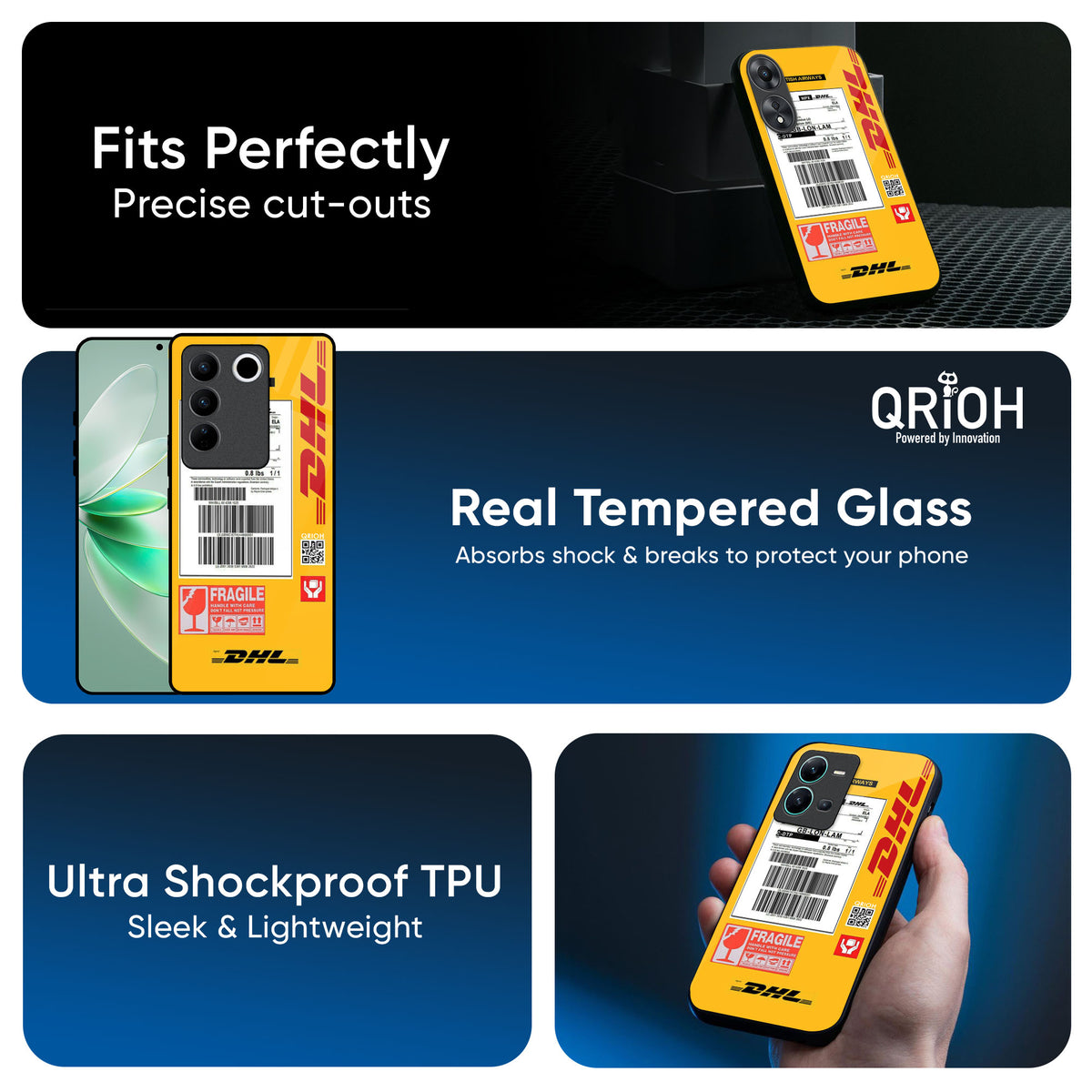 Express Worldwide Glass Case For Vivo T3 Pro 5G