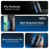 Dark Grunge Glass Case for Vivo X200 Pro 5G
